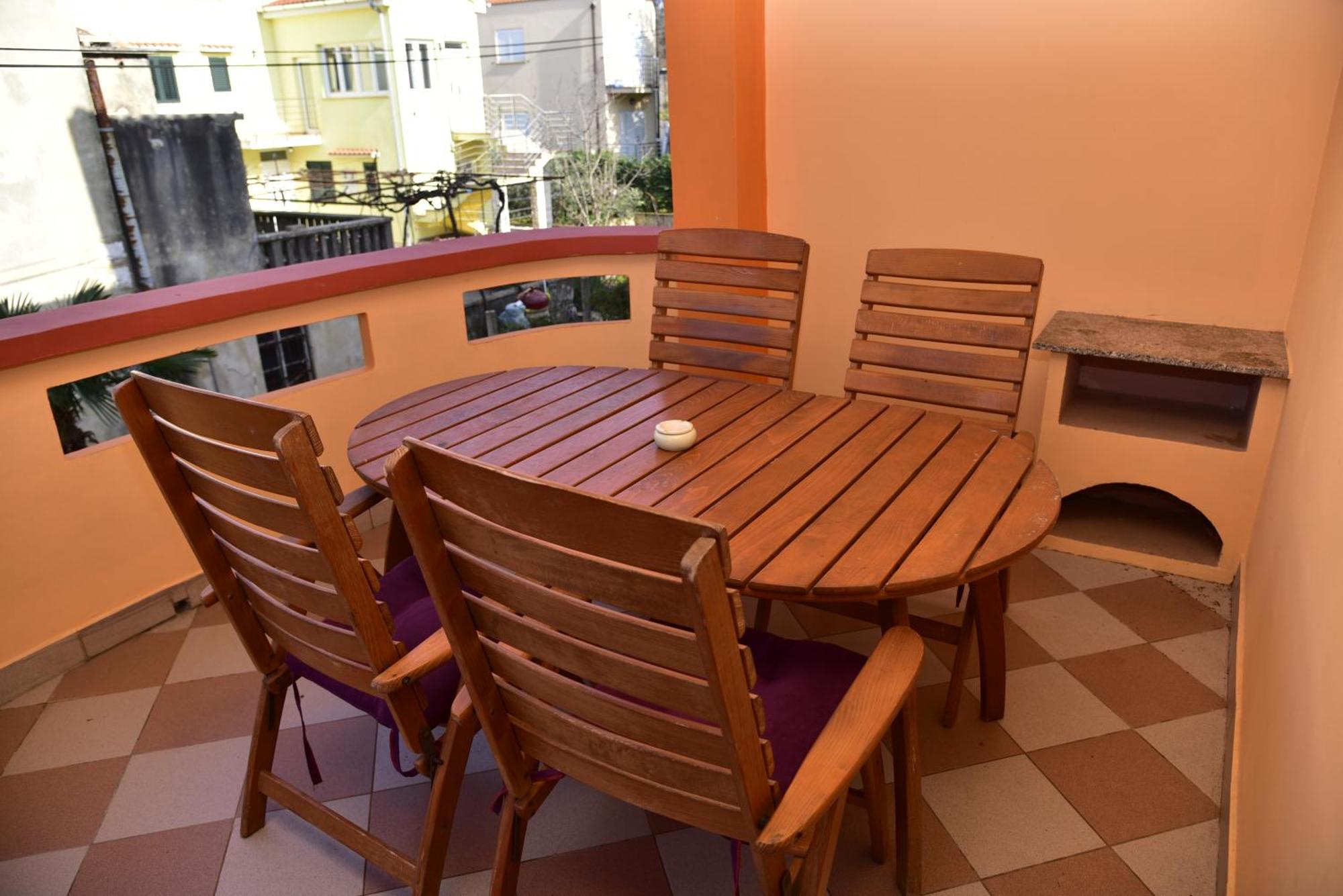 Apartments Ivka Малинска Экстерьер фото